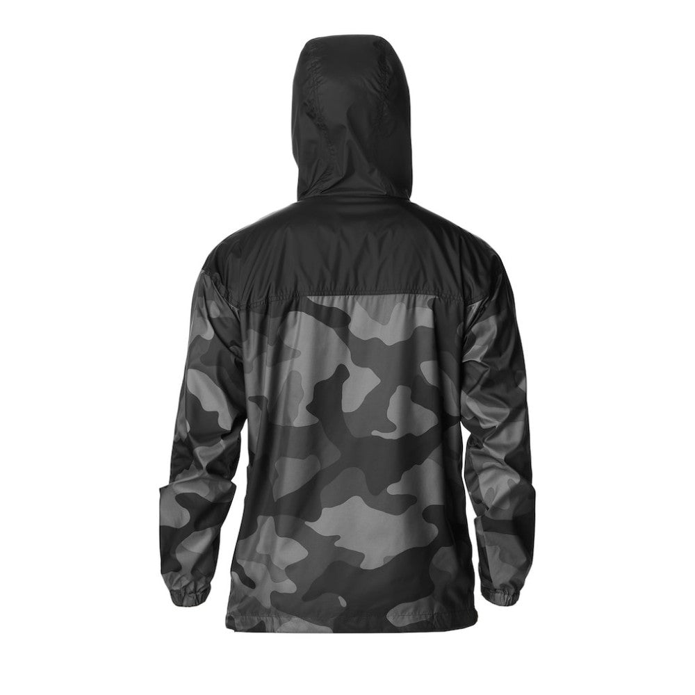 NHL Ottawa Senators Columbia Camo Flash Challenger Omni-Shade Full-Zip Hoodie Windbreaker - Black