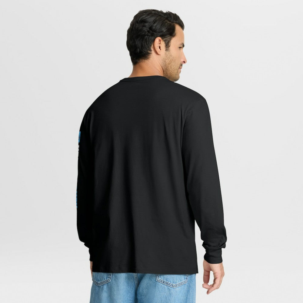 NHL Utah Mammoth Fanatics Goal Crease Legacy Long Sleeve T-Shirt - Black