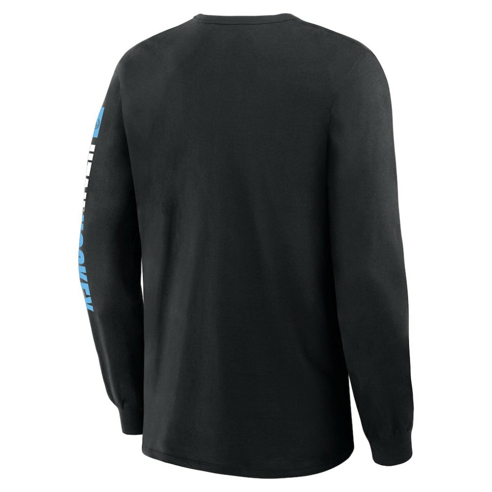NHL Utah Mammoth Fanatics Goal Crease Legacy Long Sleeve T-Shirt - Black