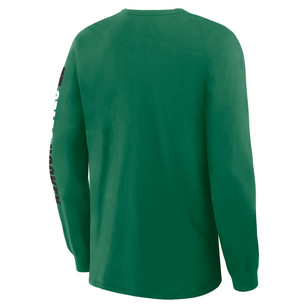 NHL Dallas Stars Fanatics Goal Crease Legacy Long Sleeve T-Shirt - Kelly Green