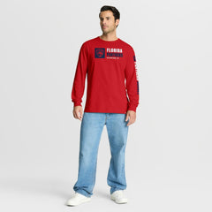 NHL Florida Panthers Fanatics Goal Crease Legacy Long Sleeve T-Shirt - Red