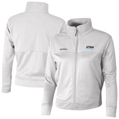 NHL Utah Mammoth Columbia Women's River Fleece Full-Zip Jacket - White