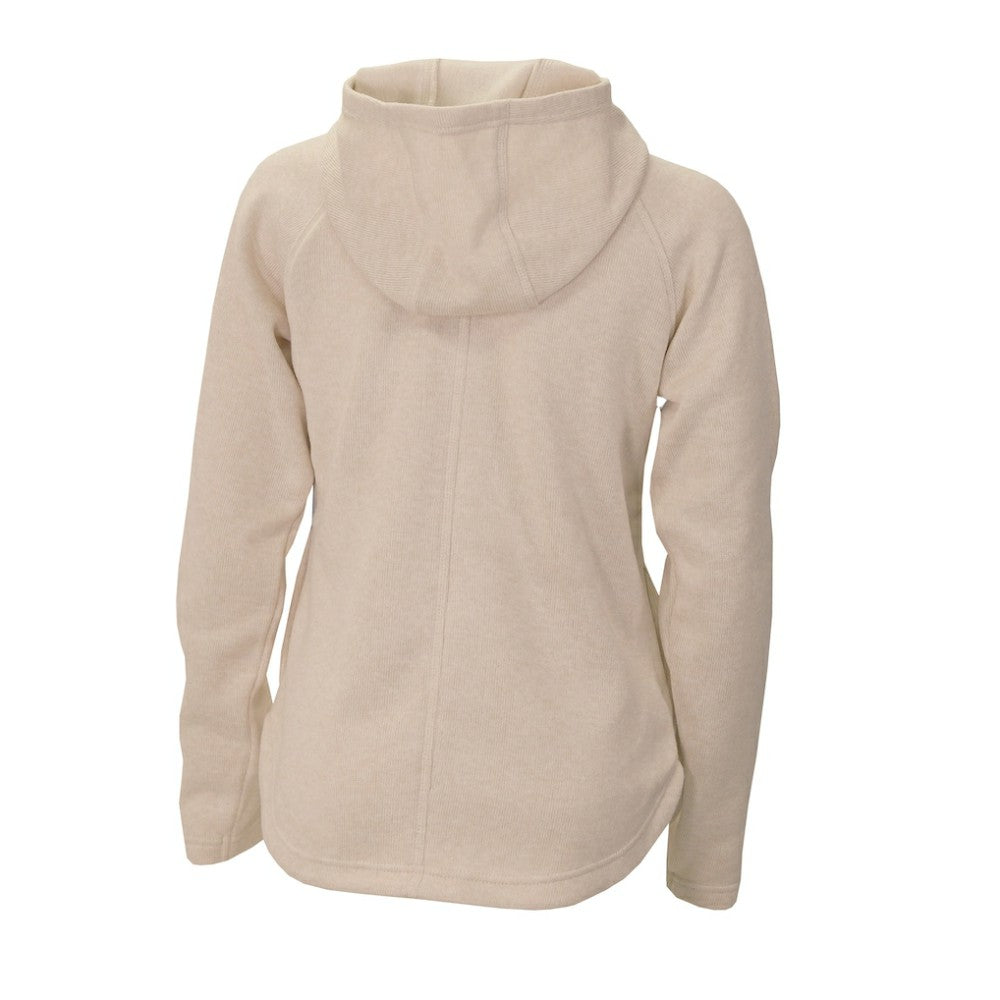 NHL Utah Mammoth Columbia Women's Sweater Weather Quarter-Snap Hoodie - Cream