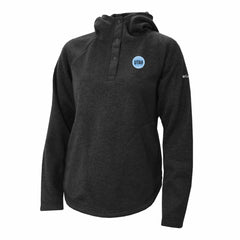 NHL Utah Mammoth Columbia Women's Sweater Weather Quarter-Snap Hoodie - Black