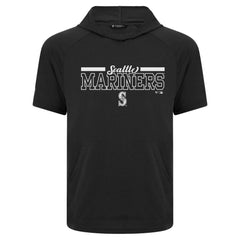 Seattle Mariners Levelwear Phase Vanguard Hoodie T-Shirt - Black Hoodies
