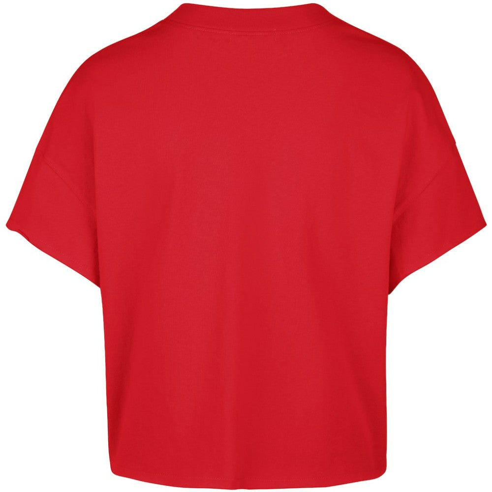 NHL Alexander Ovechkin Washington Capitals '47 Women's Elation Name & Number Oversized Notch Neck T-Shirt - Red
