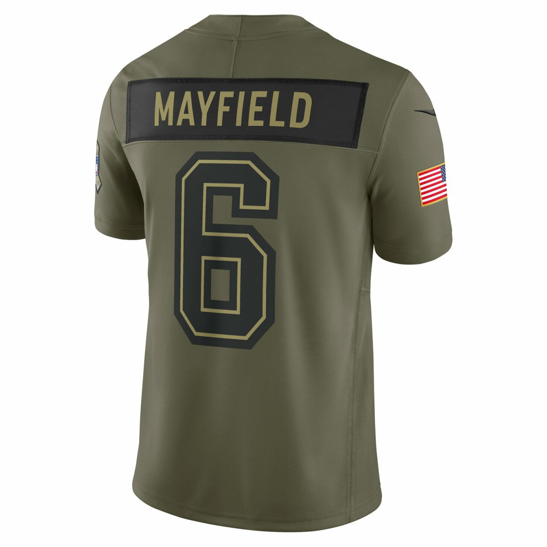 Baker Mayfield Tampa Bay Buccaneers 2025 Salute to Service Limited Jersey Olive