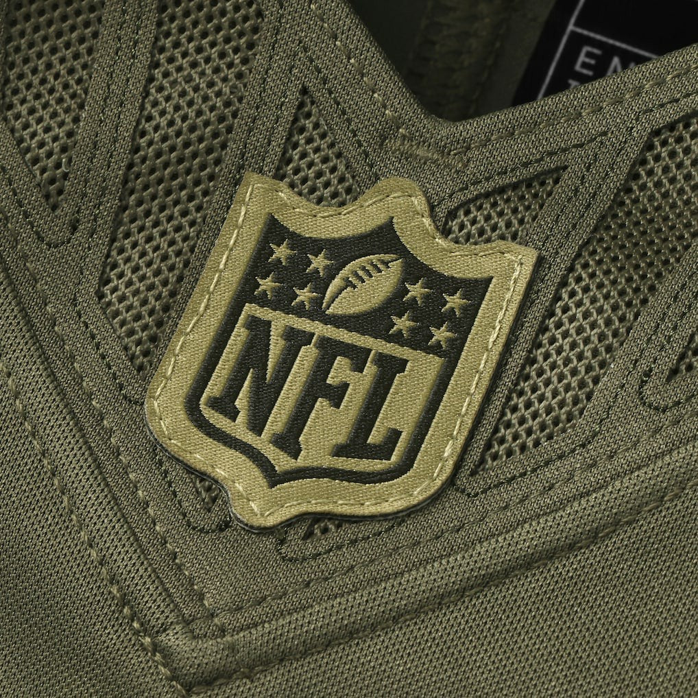 NFL Justin Jefferson Minnesota Vikings 2025 Salute to Service Limited Jersey - Olive