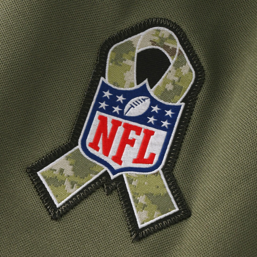 NFL Justin Jefferson Minnesota Vikings 2025 Salute to Service Limited Jersey - Olive