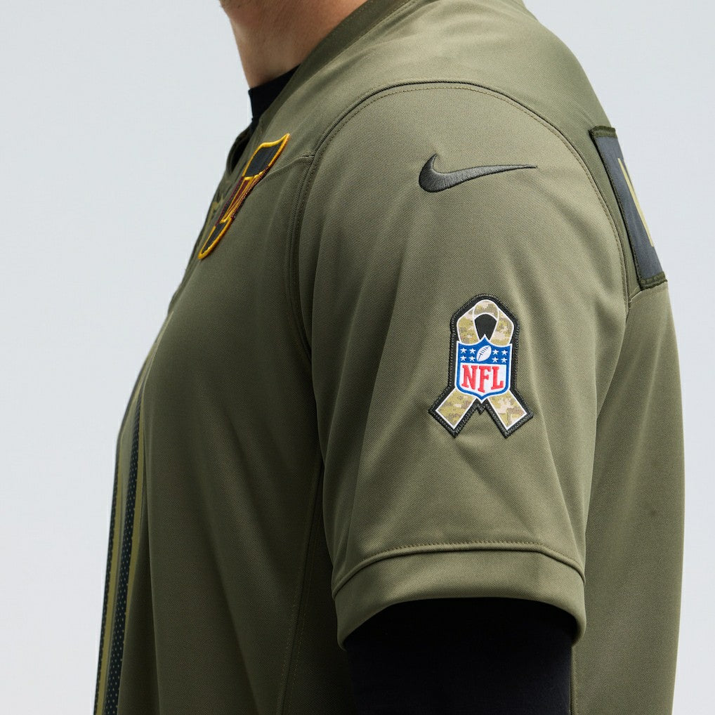 Terry McLaurin Washington Commanders 2025 Salute to Service Limited Jersey Olive