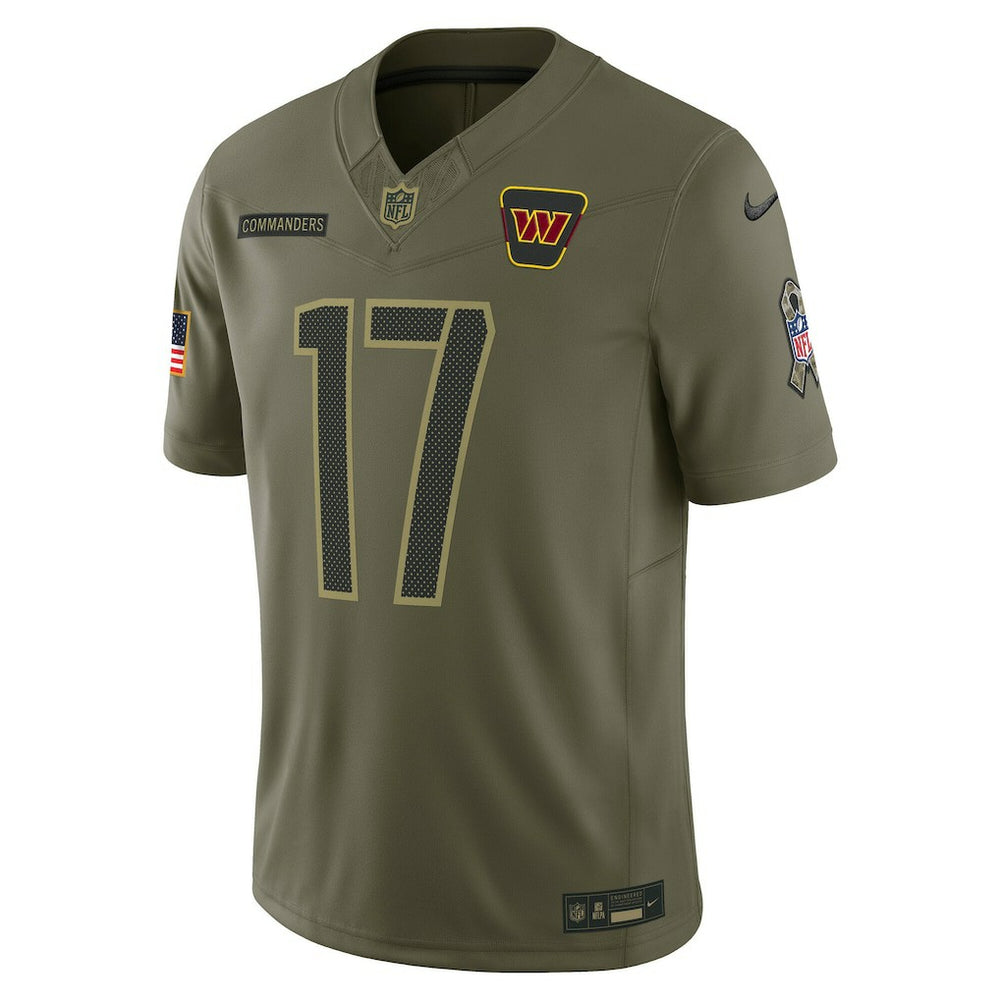 Terry McLaurin Washington Commanders 2025 Salute to Service Limited Jersey Olive