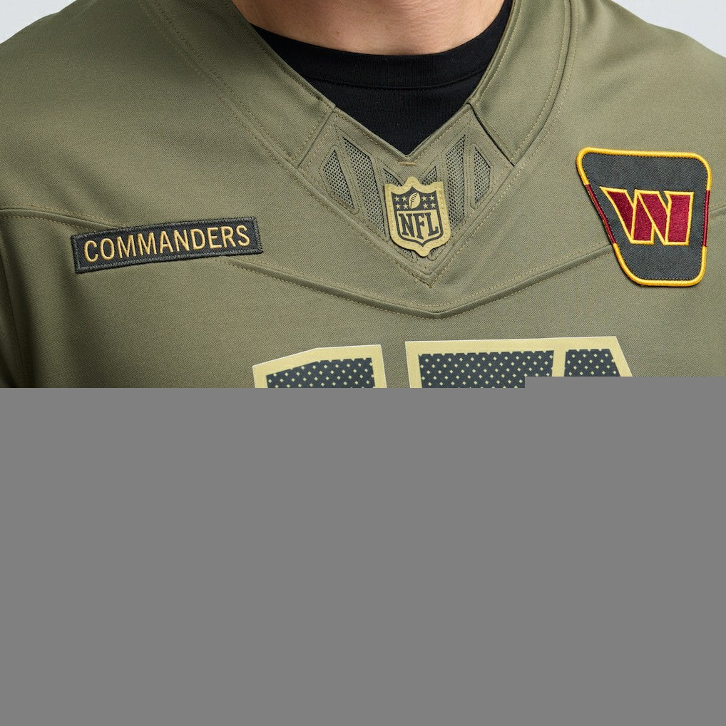 Terry McLaurin Washington Commanders 2025 Salute to Service Limited Jersey Olive