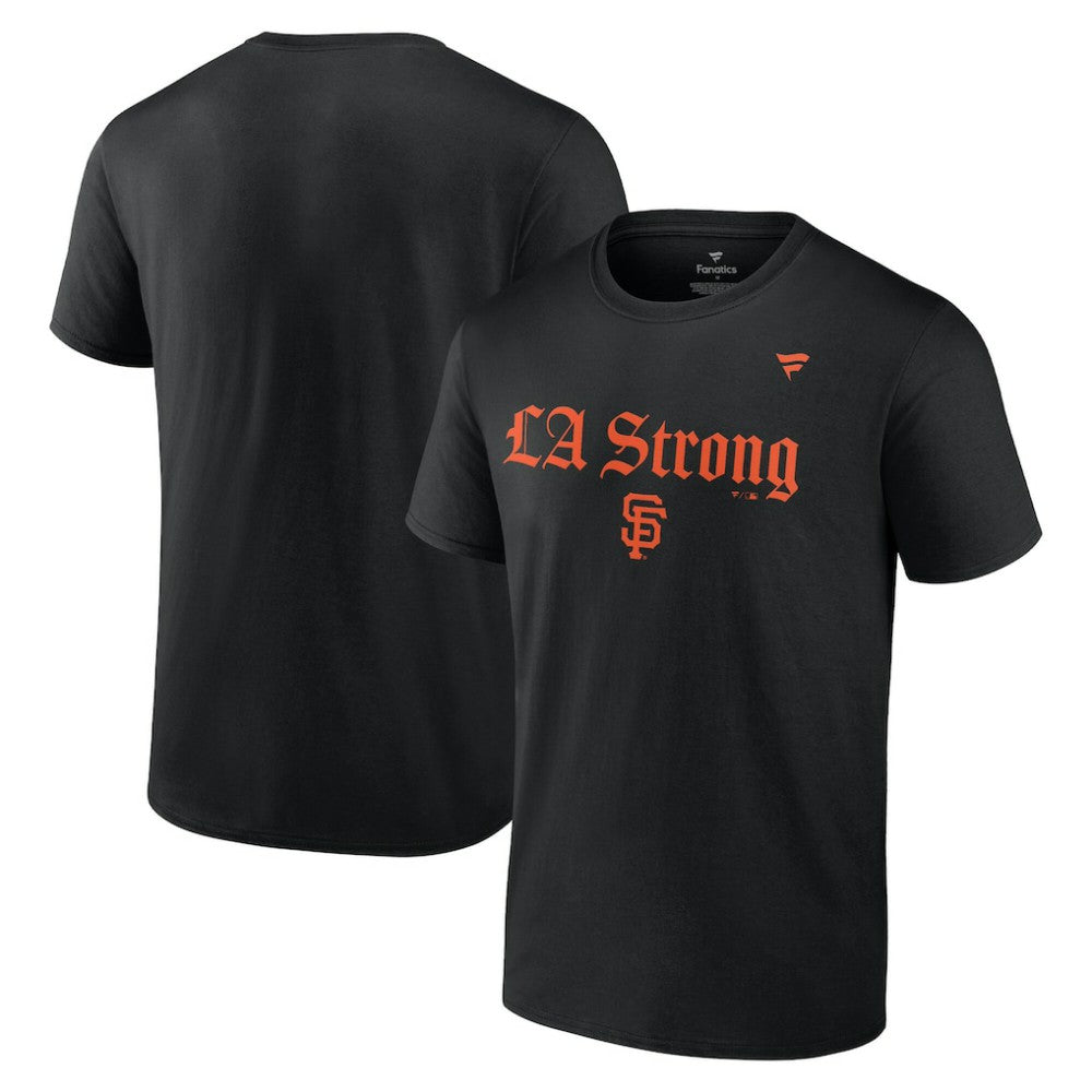 San Francisco Giants Fanatics Unisex LA Strong T-Shirt - Black T-shirts
