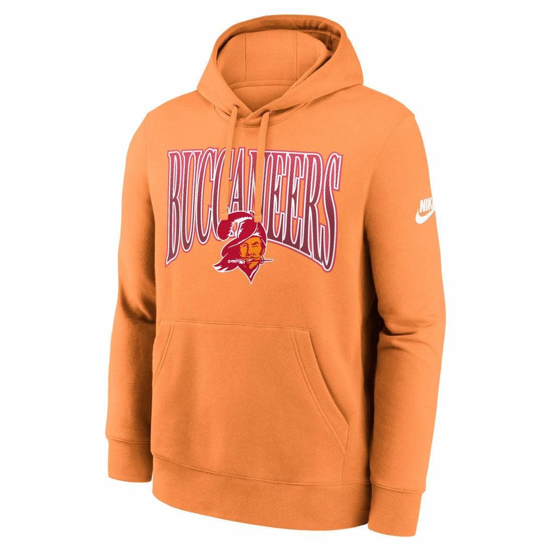 Tampa Bay Buccaneers Full Blitz Club Fleece Pullover Hoodie Orange
