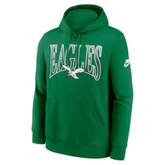 Philadelphia Eagles Full Blitz Club Fleece Pullover Hoodie Green