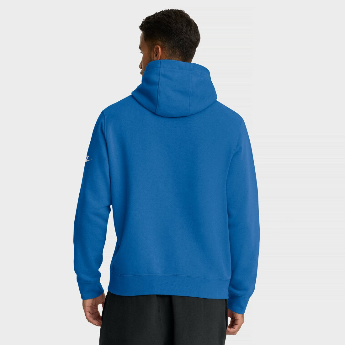 Detroit Lions Full Blitz Club Fleece Pullover Hoodie Blue