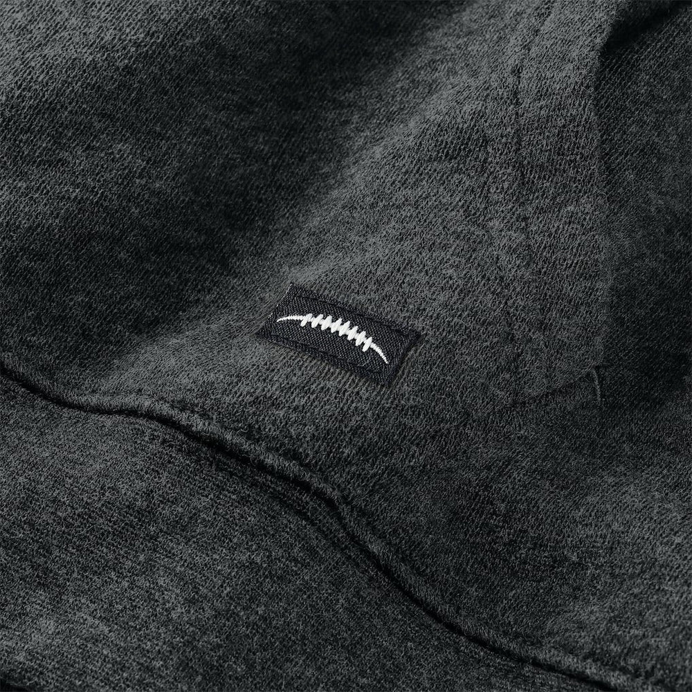 Cincinnati Bengals J. Palmer Players Lounge Tri-Blend Full-Zip Hoodie Dark Heather Gray
