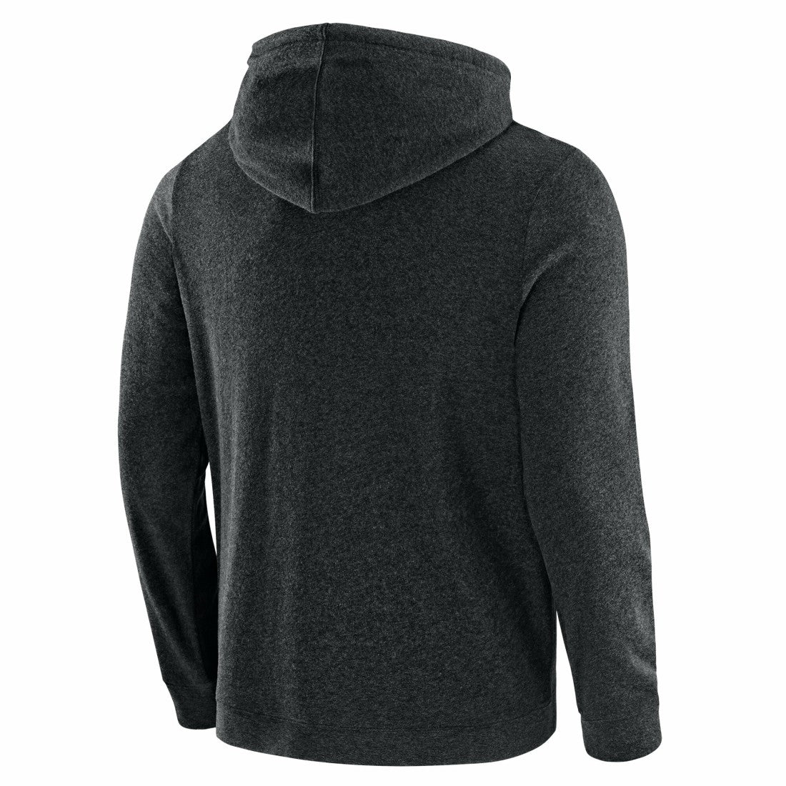 Denver Broncos J. Palmer Players Lounge Tri-Blend Full-Zip Hoodie Dark Heather Gray