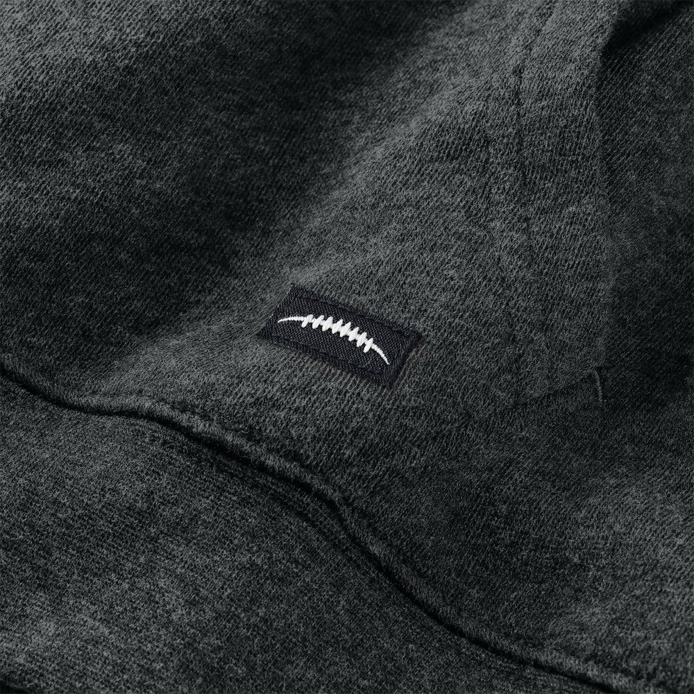 Houston Texans J. Palmer Players Lounge Tri-Blend Full-Zip Hoodie Dark Heather Gray