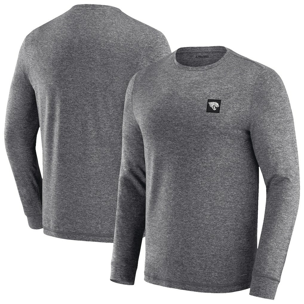 Jacksonville Jaguars J. Palmer Four Down Long Sleeve T-Shirt Heather Black
