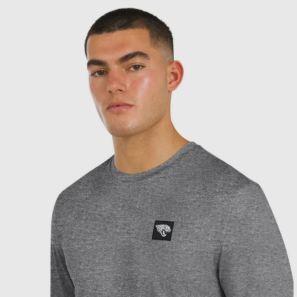 Jacksonville Jaguars J. Palmer Four Down Long Sleeve T-Shirt Heather Black