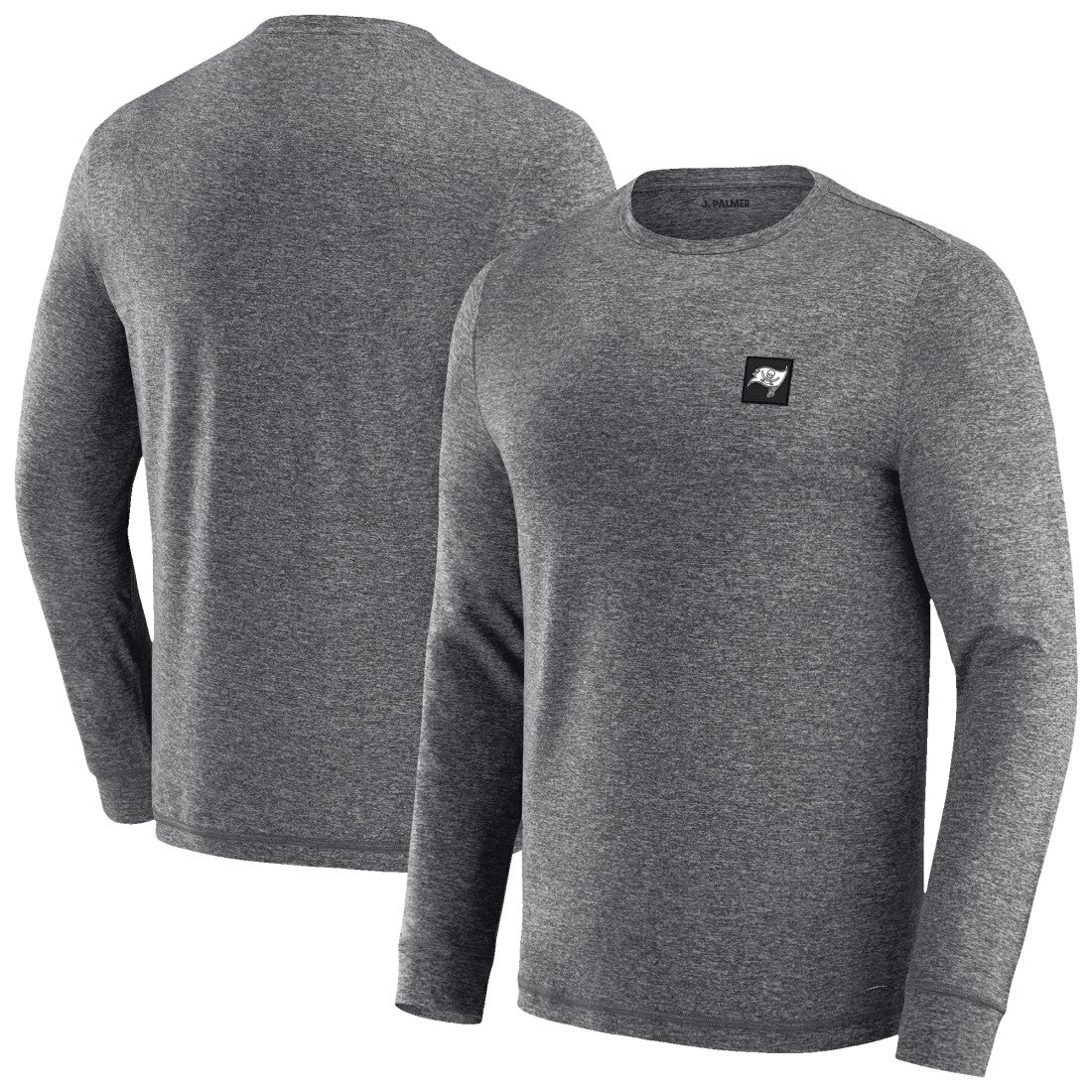 Tampa Bay Buccaneers J. Palmer Four Down Long Sleeve T-Shirt Heather Black