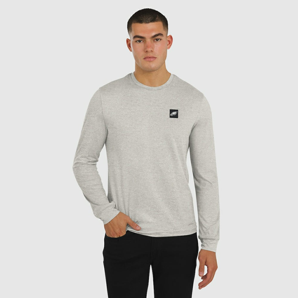 Philadelphia Eagles J. Palmer Four Down Long Sleeve T-Shirt Gray