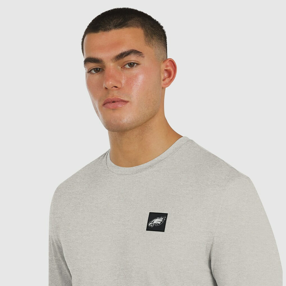 Philadelphia Eagles J. Palmer Four Down Long Sleeve T-Shirt Gray