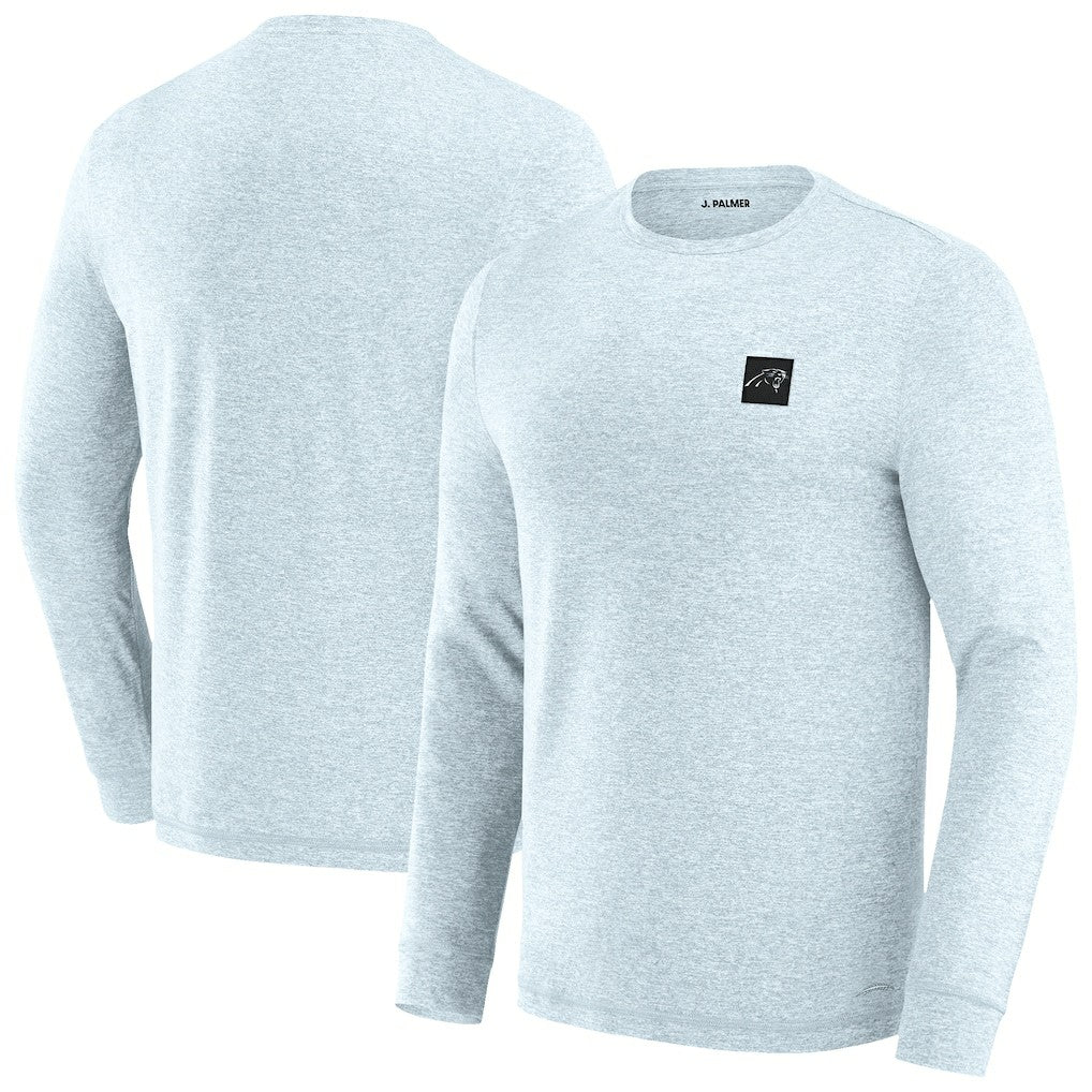 Carolina Panthers J. Palmer Four Down Long Sleeve T-Shirt Gray
