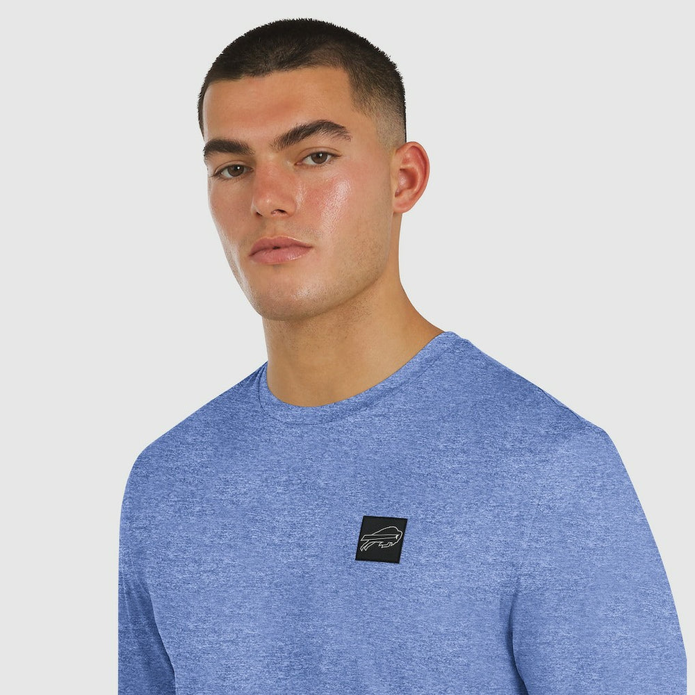 Buffalo Bills J. Palmer Four Down Long Sleeve T-Shirt Heather Royal