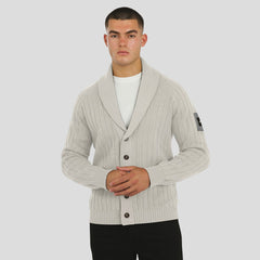 New York Jets J. Palmer The Playmaker Cardigan Raglan Sweater Gray