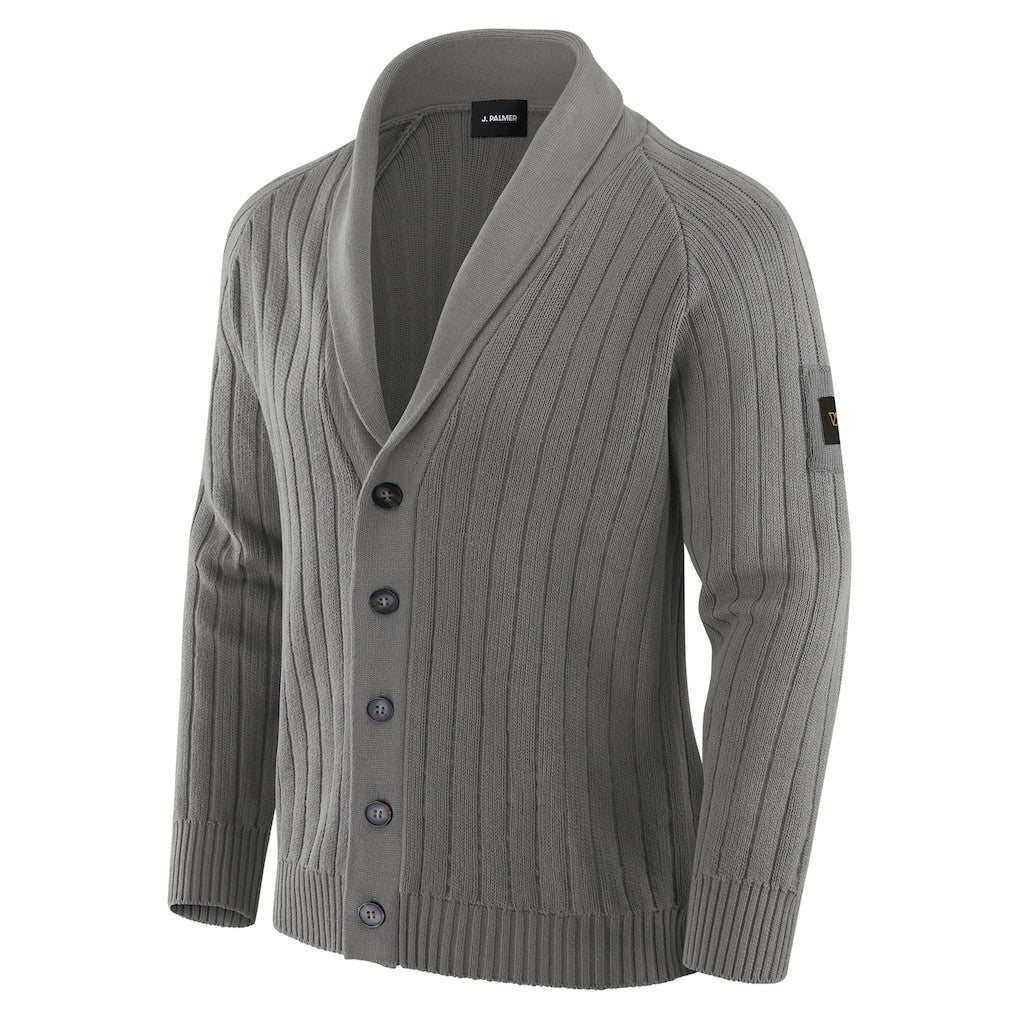 Washington Commanders J. Palmer The Playmaker Cardigan Raglan Sweater Graphite