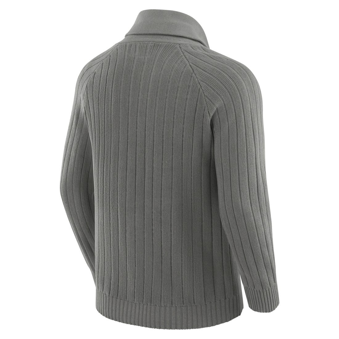 Green Bay Packers J. Palmer The Playmaker Cardigan Raglan Sweater Graphite