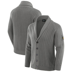 Pittsburgh Steelers J. Palmer The Playmaker Cardigan Raglan Sweater Graphite