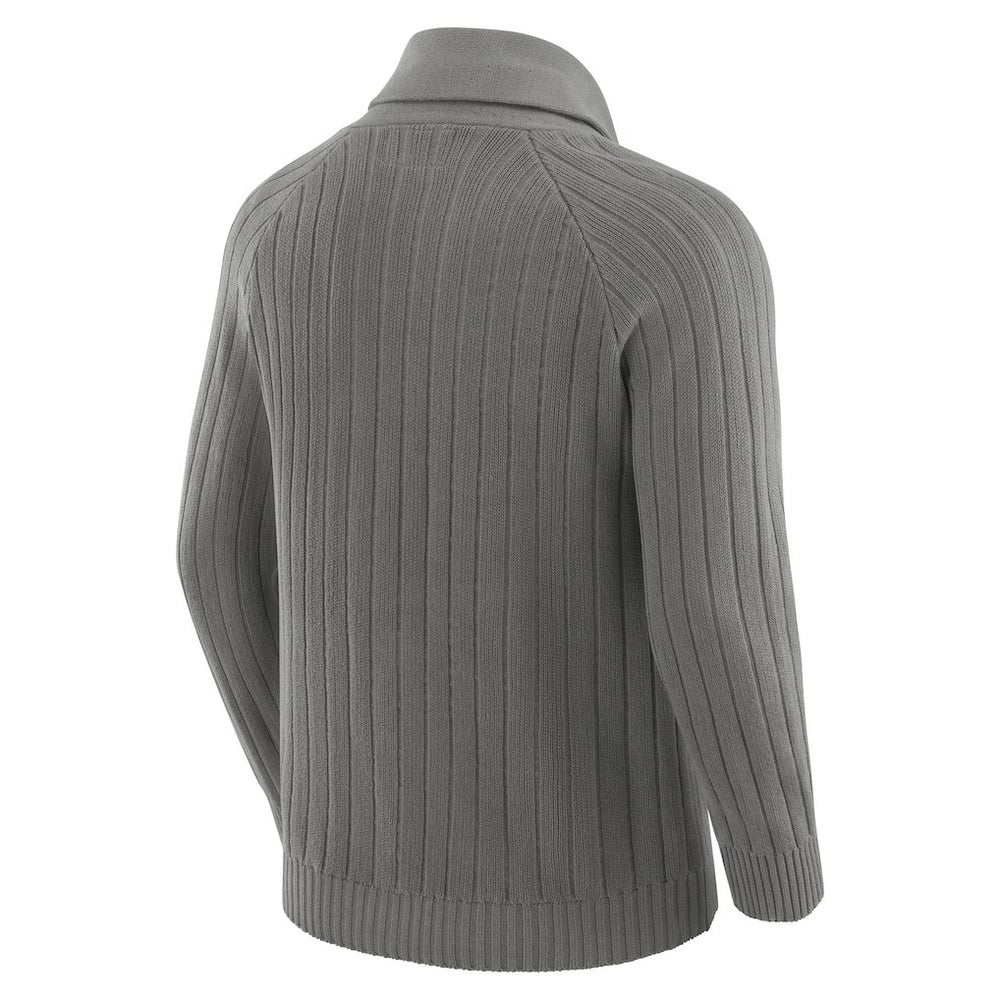 Pittsburgh Steelers J. Palmer The Playmaker Cardigan Raglan Sweater Graphite