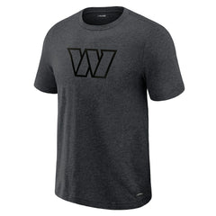Washington Commanders J. Palmer Players Lounge Tri-Blend T-Shirt Graphite