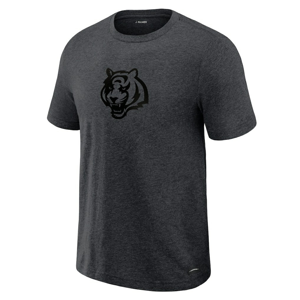 Cincinnati Bengals J. Palmer Players Lounge Tri-Blend T-Shirt Graphite