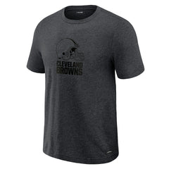 Cleveland Browns J. Palmer Players Lounge Tri-Blend T-Shirt Graphite