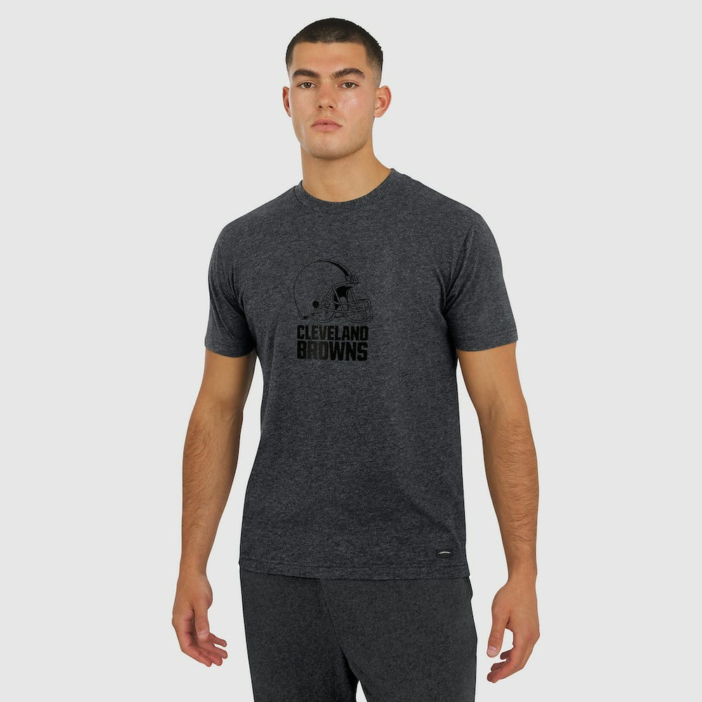 Cleveland Browns J. Palmer Players Lounge Tri-Blend T-Shirt Graphite