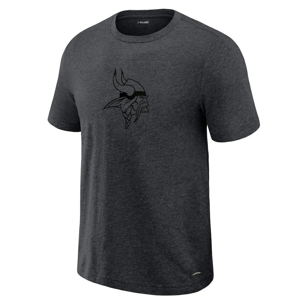 Minnesota Vikings J. Palmer Players Lounge Tri-Blend T-Shirt Graphite