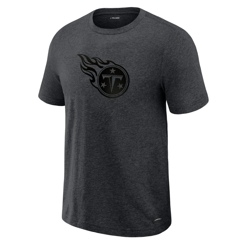 Tennessee Titans J. Palmer Players Lounge Tri-Blend T-Shirt Graphite