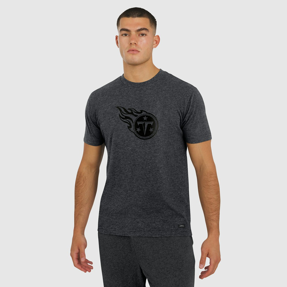 Tennessee Titans J. Palmer Players Lounge Tri-Blend T-Shirt Graphite