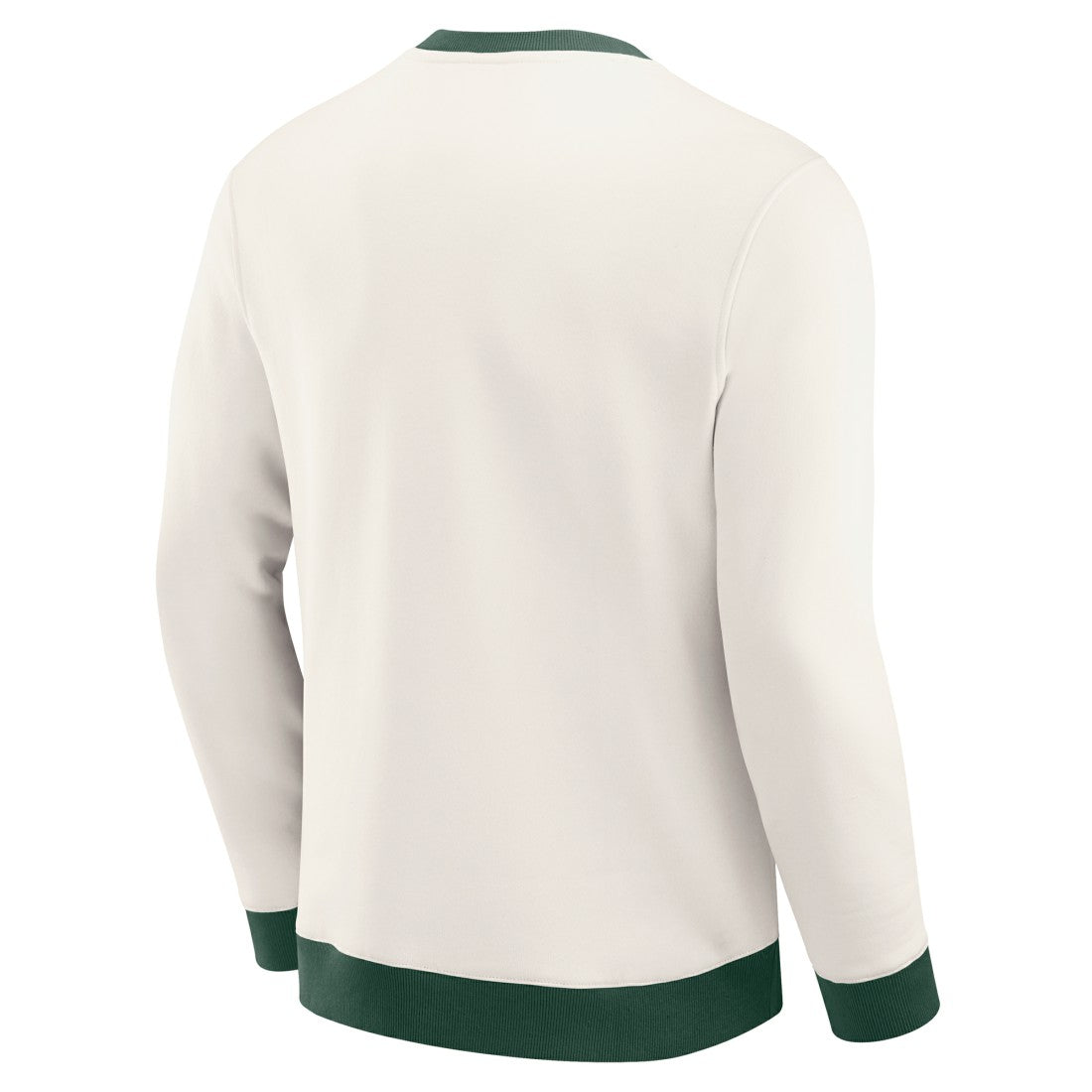 Green Bay Packers Darius Rucker Collection Colorblock Pullover Sweatshirt Cream