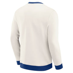 Indianapolis Colts Darius Rucker Collection Colorblock Pullover Sweatshirt Cream