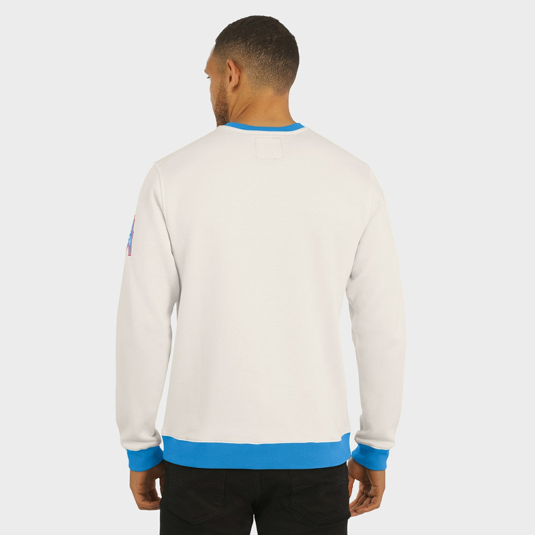 Tennessee Titans Darius Rucker Collection Colorblock Pullover Sweatshirt Cream