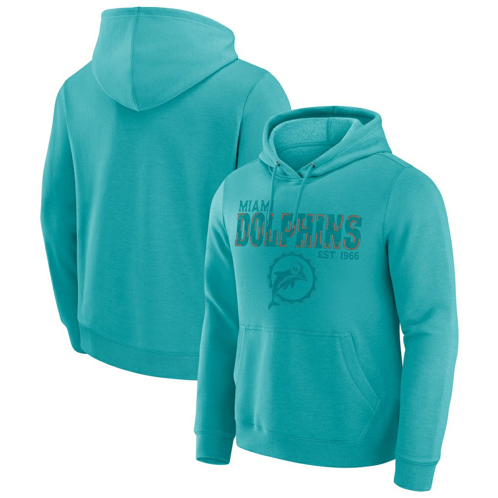 Miami Dolphins Darius Rucker Collection Hoodie Aqua
