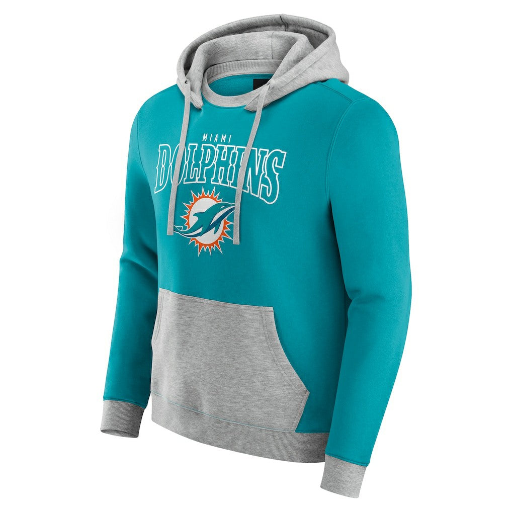 Miami Dolphins Darius Rucker Collection Coaches Hoodie Aqua