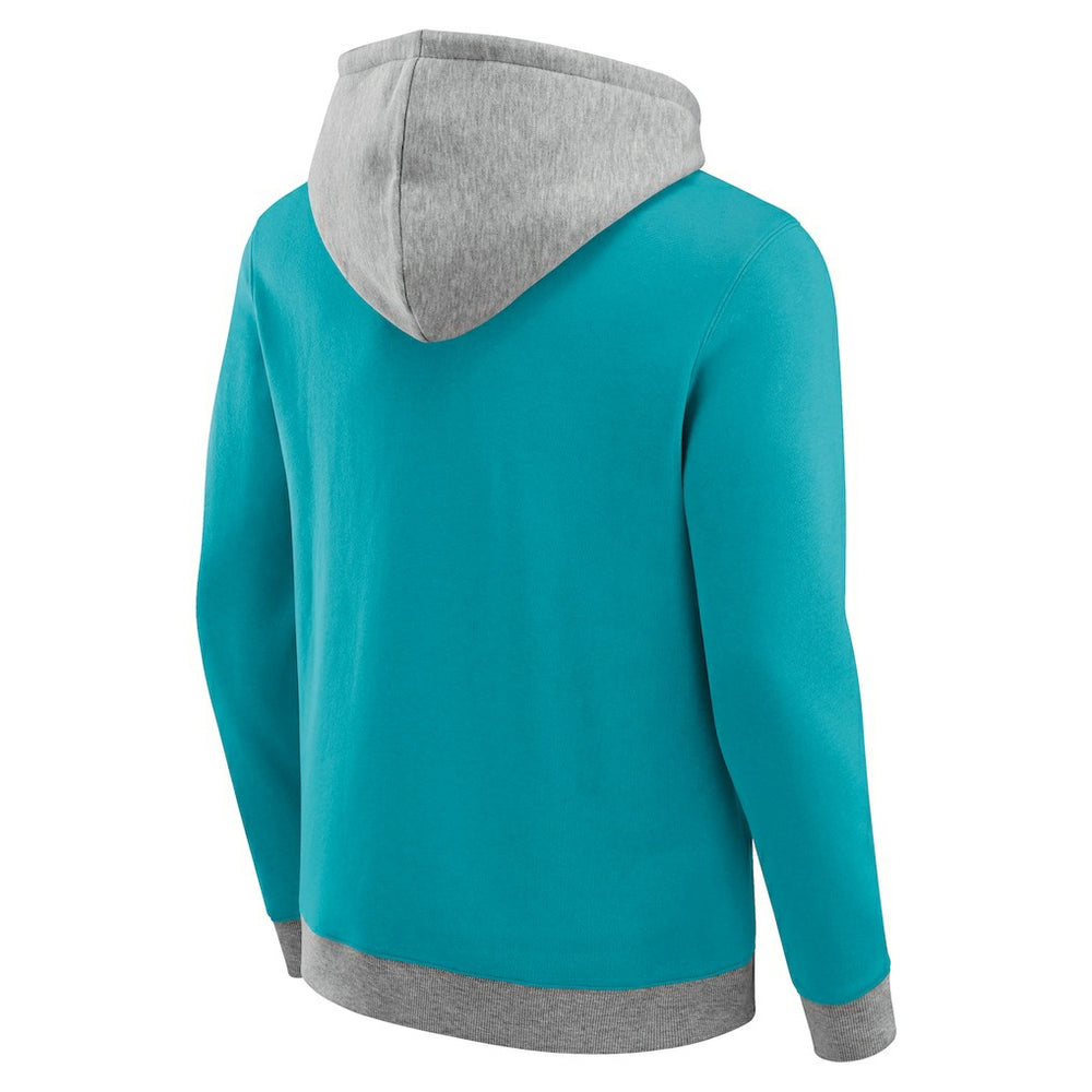 Miami Dolphins Darius Rucker Collection Coaches Hoodie Aqua