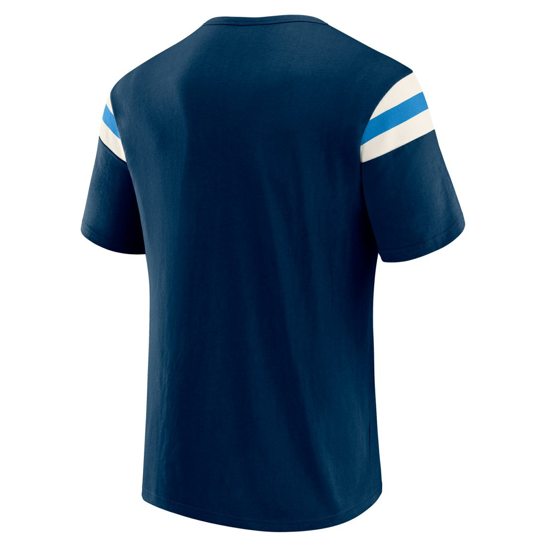 Tennessee Titans Darius Rucker Collection Football Stripe Sleeve T-Shirt Navy