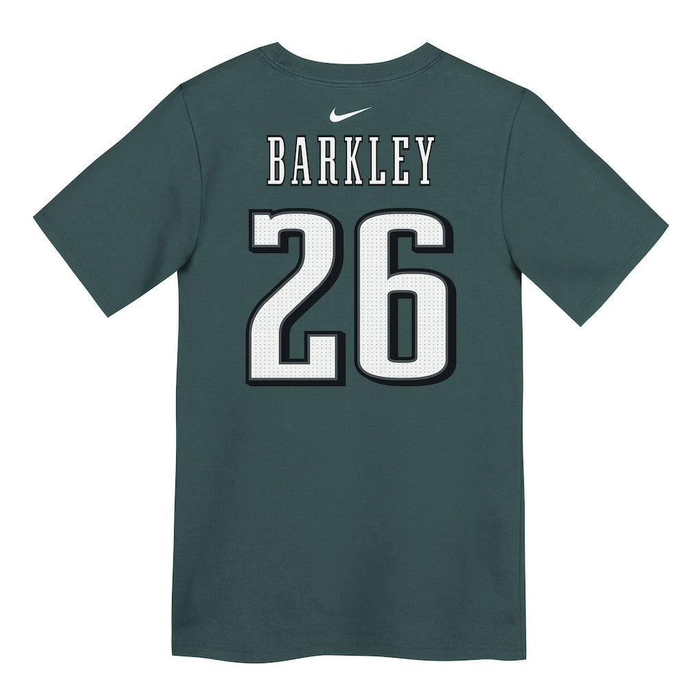 Saquon Barkley Philadelphia Eagles Preschool Player Name & Number T-Shirt Midnight Green